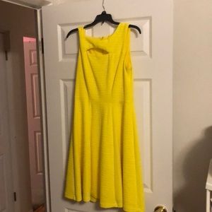 Yellow dress